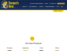 Tablet Screenshot of farmersbest.com.mx